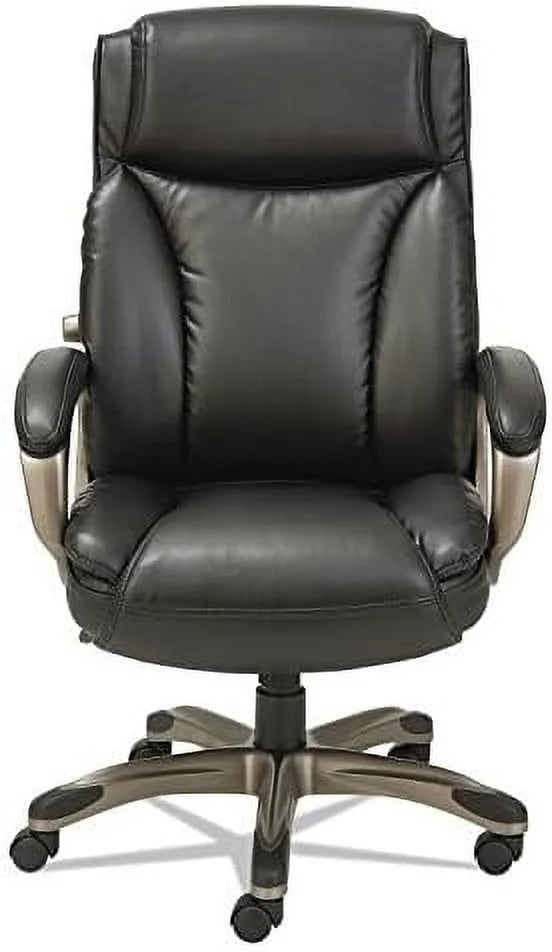 Black Leather Executive Highback Chair P6892