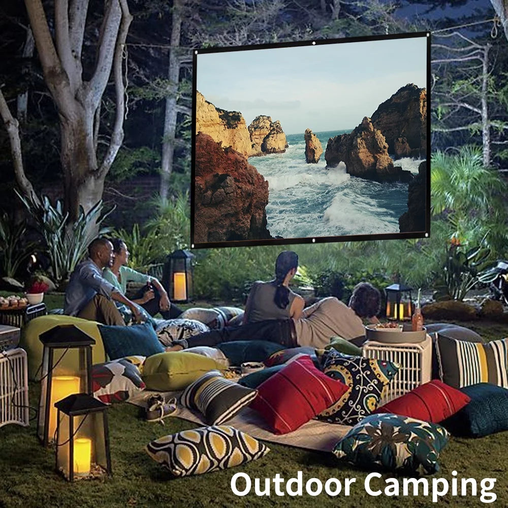 150 inch 4K 16:9 Foldable Portable Projector Screen U8625