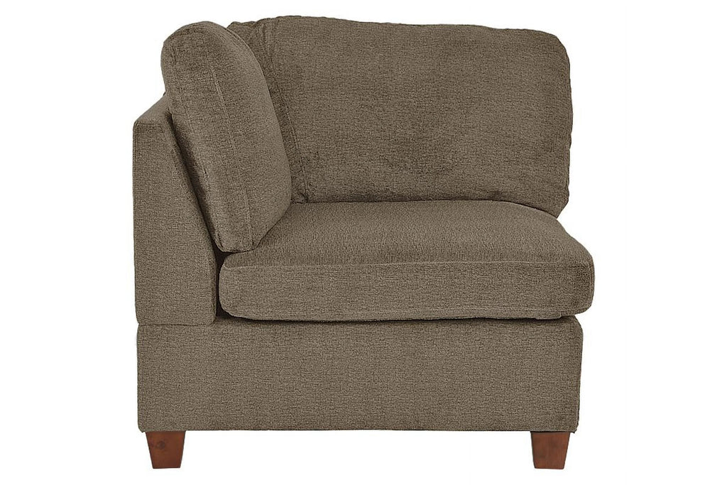 Tan Chenille Modular Sectional Sofa Set 7Pc Z555
