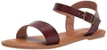 Women's Two Strap Buckle Sandal D127
