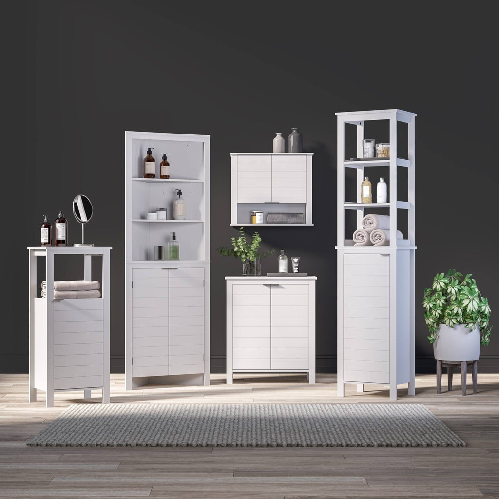 White 2 Door Floor Cabinet E772446