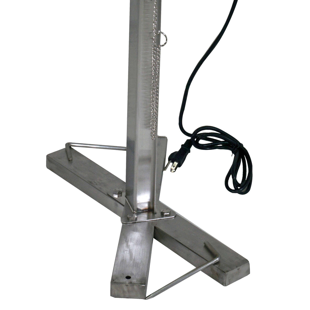 Stainless Steel Open Fire Rotisserie System Tripod Y466174