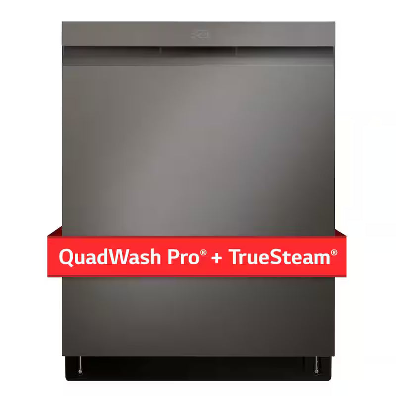 24 in. Black Stainless Steel Smart Dishwasher D8920