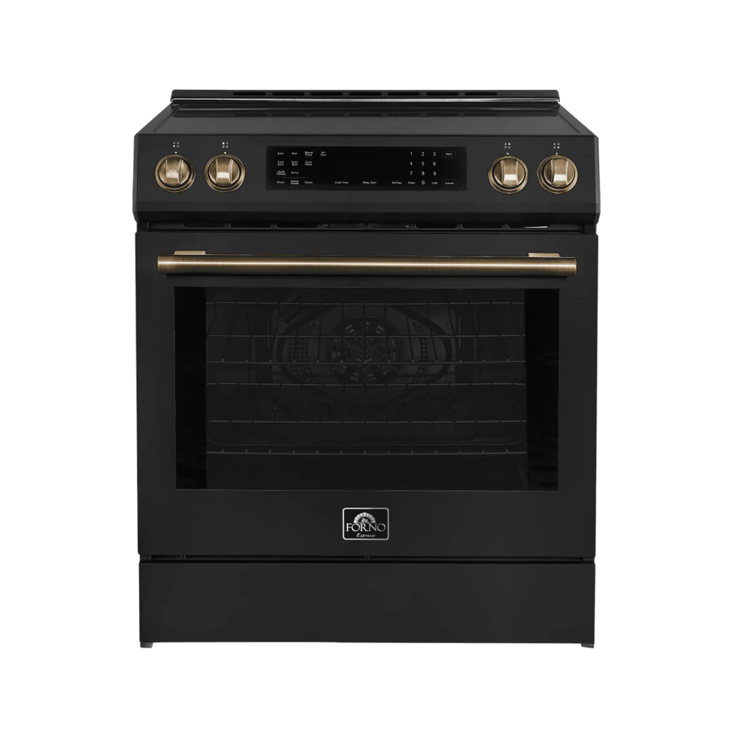 30 Induction Range with Air Fry and Self-Clean in Black P23130
