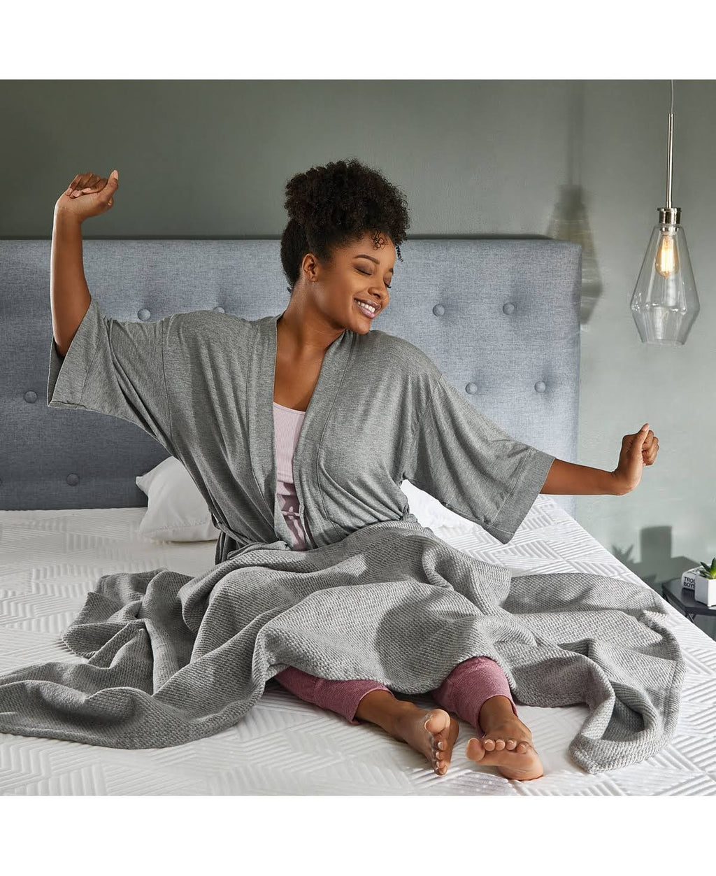 Copper Gel Infused Memory Foam Hybrid Mattress Full R793552
