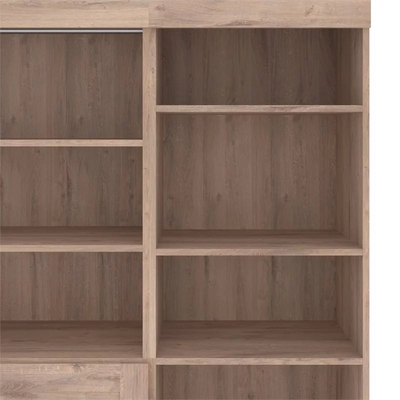 25" Shelving Unit in Rustic Brown H66033