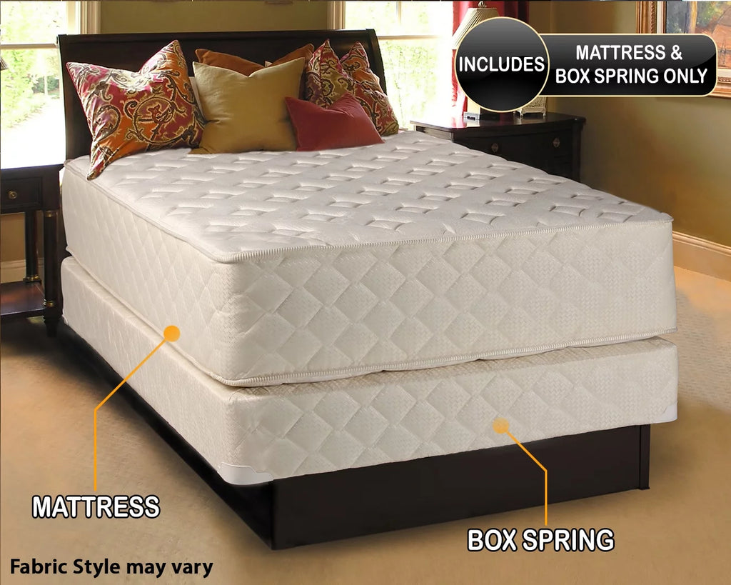 Twin XL Firm Innerspring Mattress & Box Spring Set A5942
