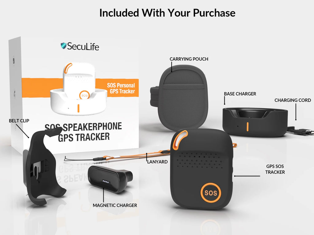 Elderly Fall Alert Monitoring SOS Button GPS Tracker U2209