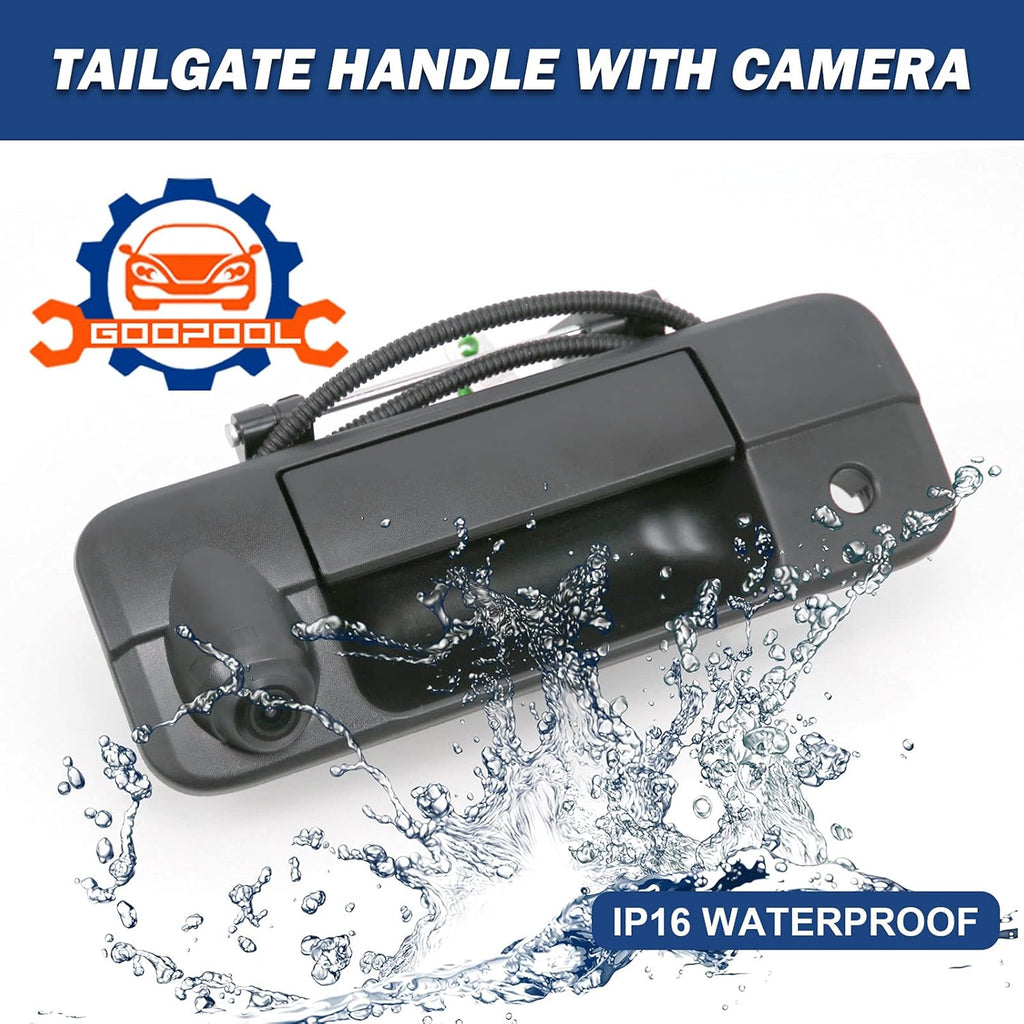 Tailgate Backup Camera Rear View Handle Pack of 2 A469