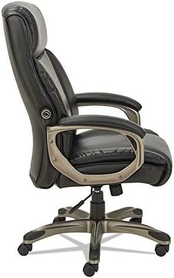 Black Leather Executive Highback Chair P6892