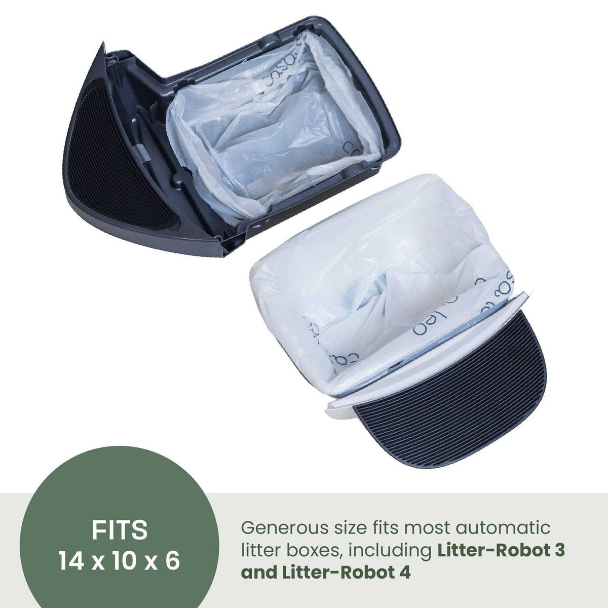 Self-Cleaning Drawstring Waste Drawer Box Liners W695331