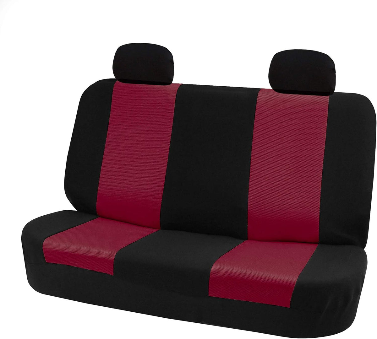 Black Cloth Seat Covers Rear Set D503
