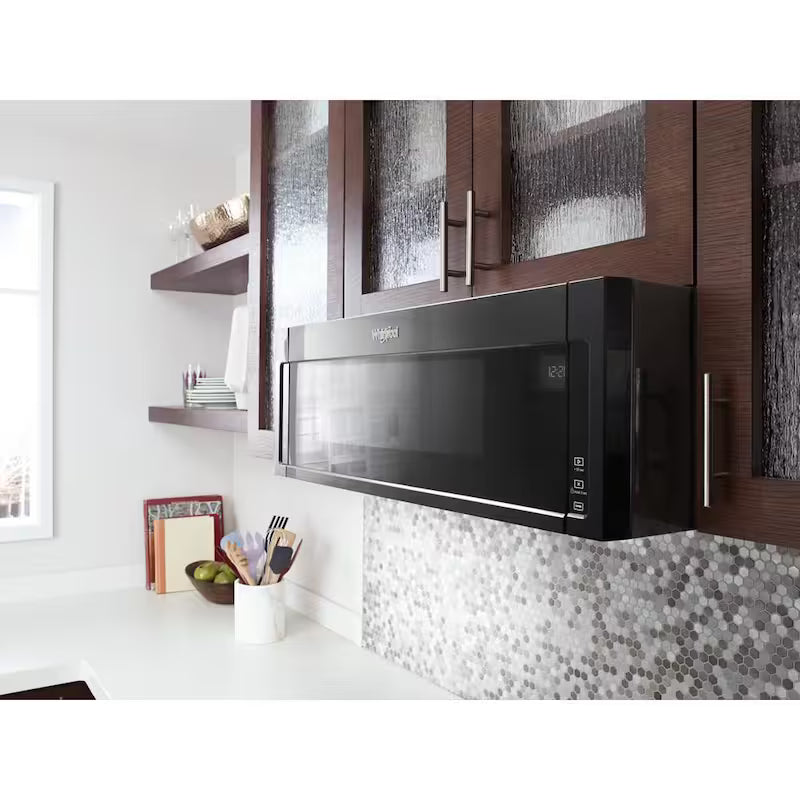 Low Profile Microwave Hood Combination in Black O5257