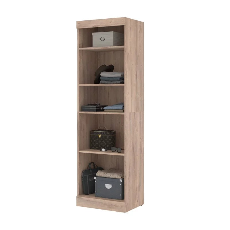 25" Shelving Unit in Rustic Brown H66033