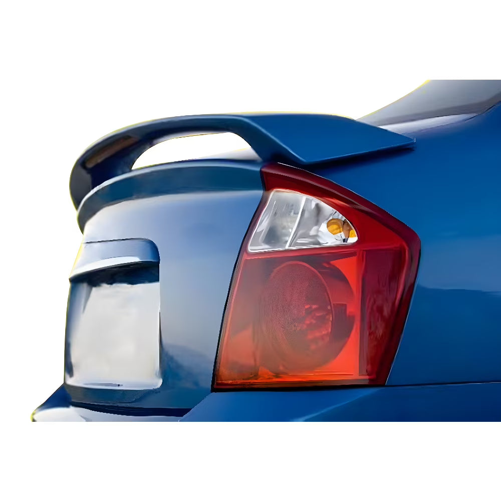 Unpainted Gray Primer Fiberglass Rear Trunk Lid Spoiler S324649
