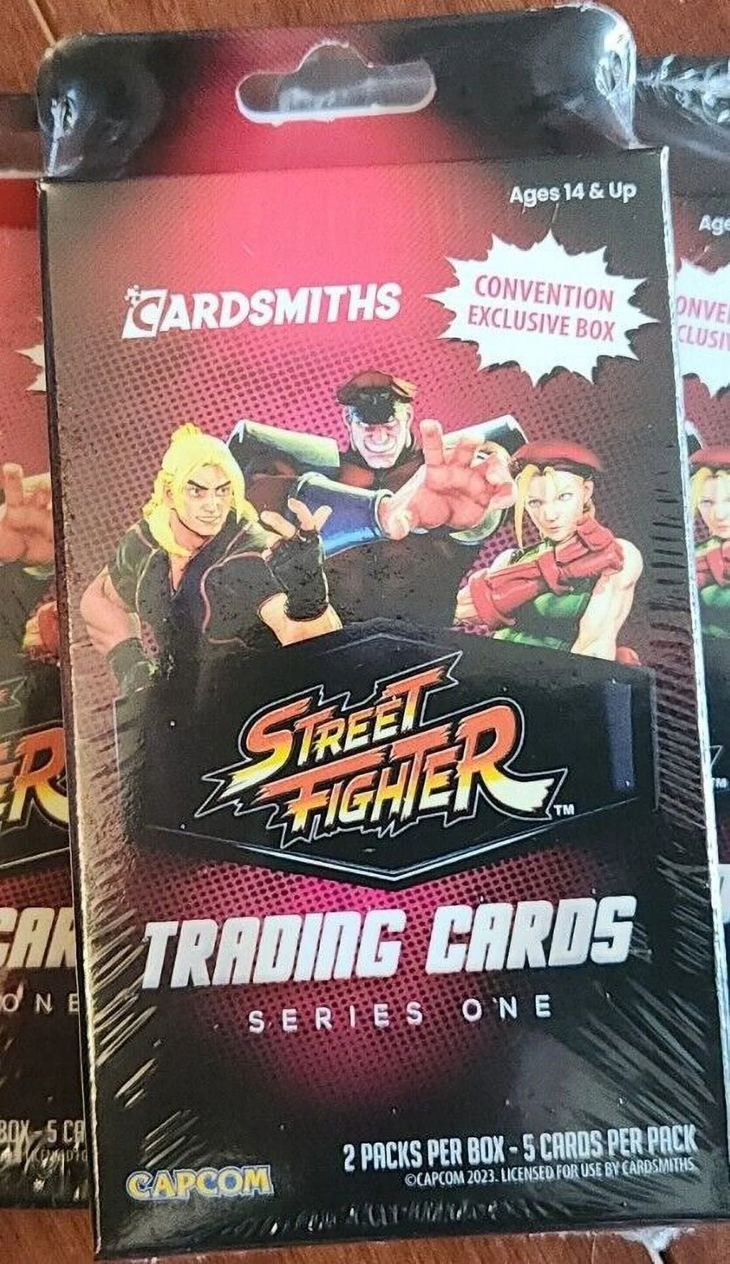 Street Fighter Trading Cards Convention Exclusive Box L178765