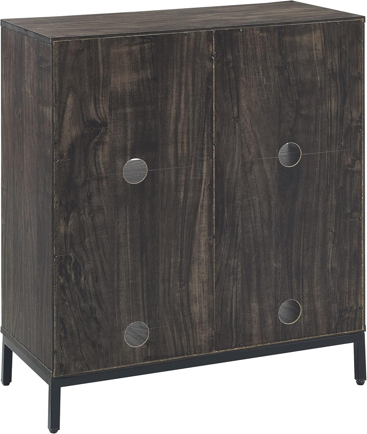 Brown Ash Record Storage Cube Bookcase L8448