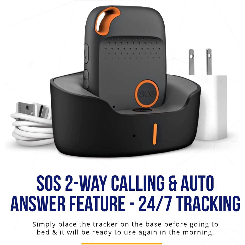 Elderly Fall Alert Monitoring SOS Button GPS Tracker U2209