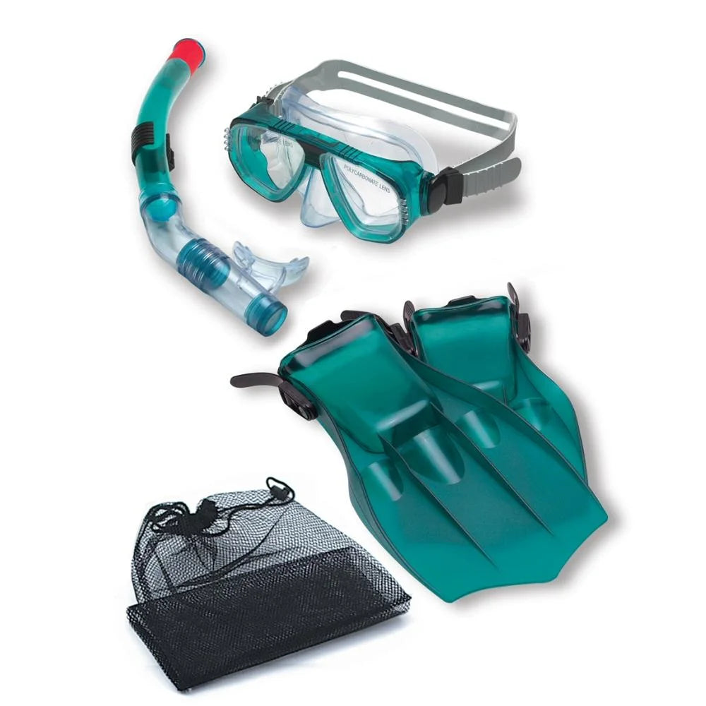 Snorkeling Set with Mask, Snorkel and Fins S79759