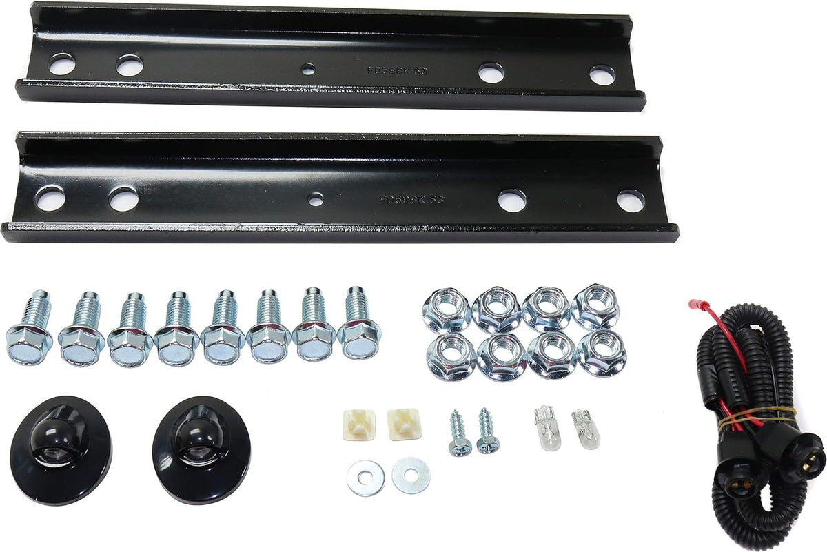 Black Face Steel Step Bumper Assembly J5294