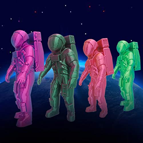 Glow in The Dark Multicolor PLA Filament 1.75 mm 250g 4 Pack W75419