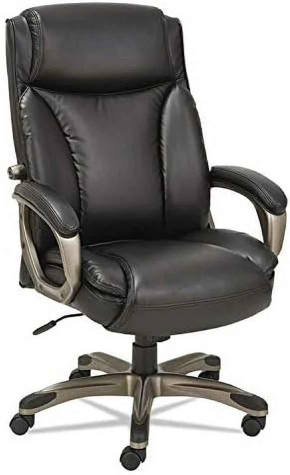 Black Leather Executive Highback Chair P6892