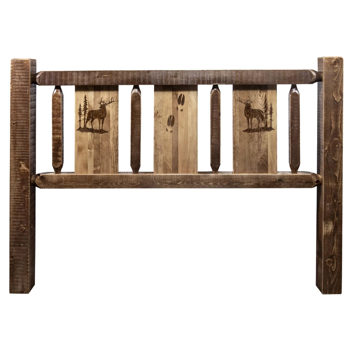Headboard with Laser Engraved Design F829