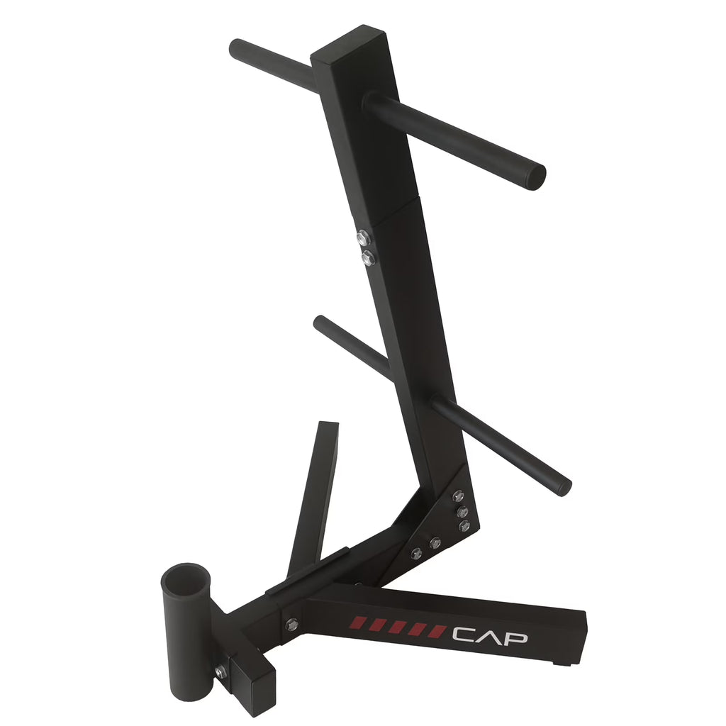 Hybrid Olympic and Standard Weight Plate Storage Rack O362891