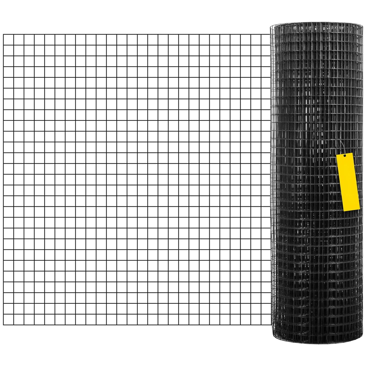 Vinyl Coated Welded Wire Fence 1x1 16 Gauge 24x100' I91806