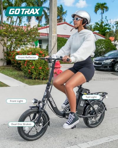 16" Folding Electric Bike with Removable Battery R636955