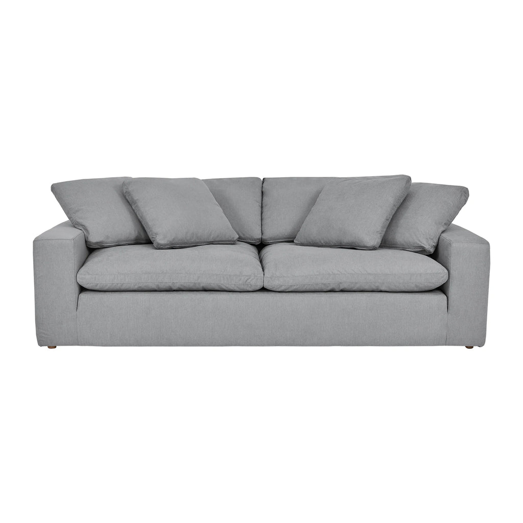 Slate Gray Upholstered Sofa W67311