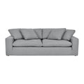 Slate Gray Upholstered Sofa W67311