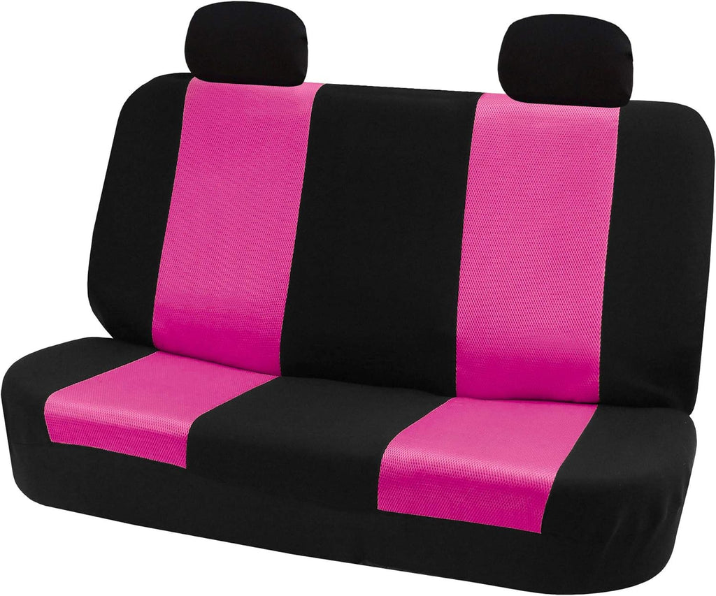 Black Cloth Seat Covers Rear Set D503