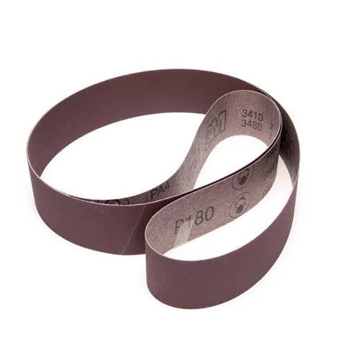 3M Cloth Belt 341D, 50 X-weight, 3 in x 125 in, Film-lok, Single-Flex X90221