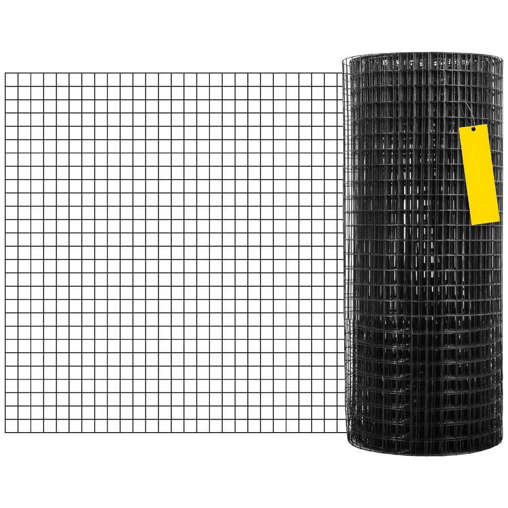 Vinyl Coated Welded Wire Fence 1x1 16 Gauge 24x100' I91806