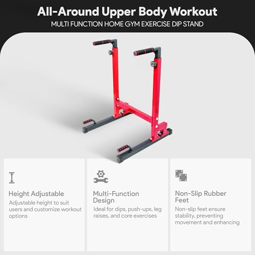 Steel Frame Adjustable Height Dip Stand Station X767442