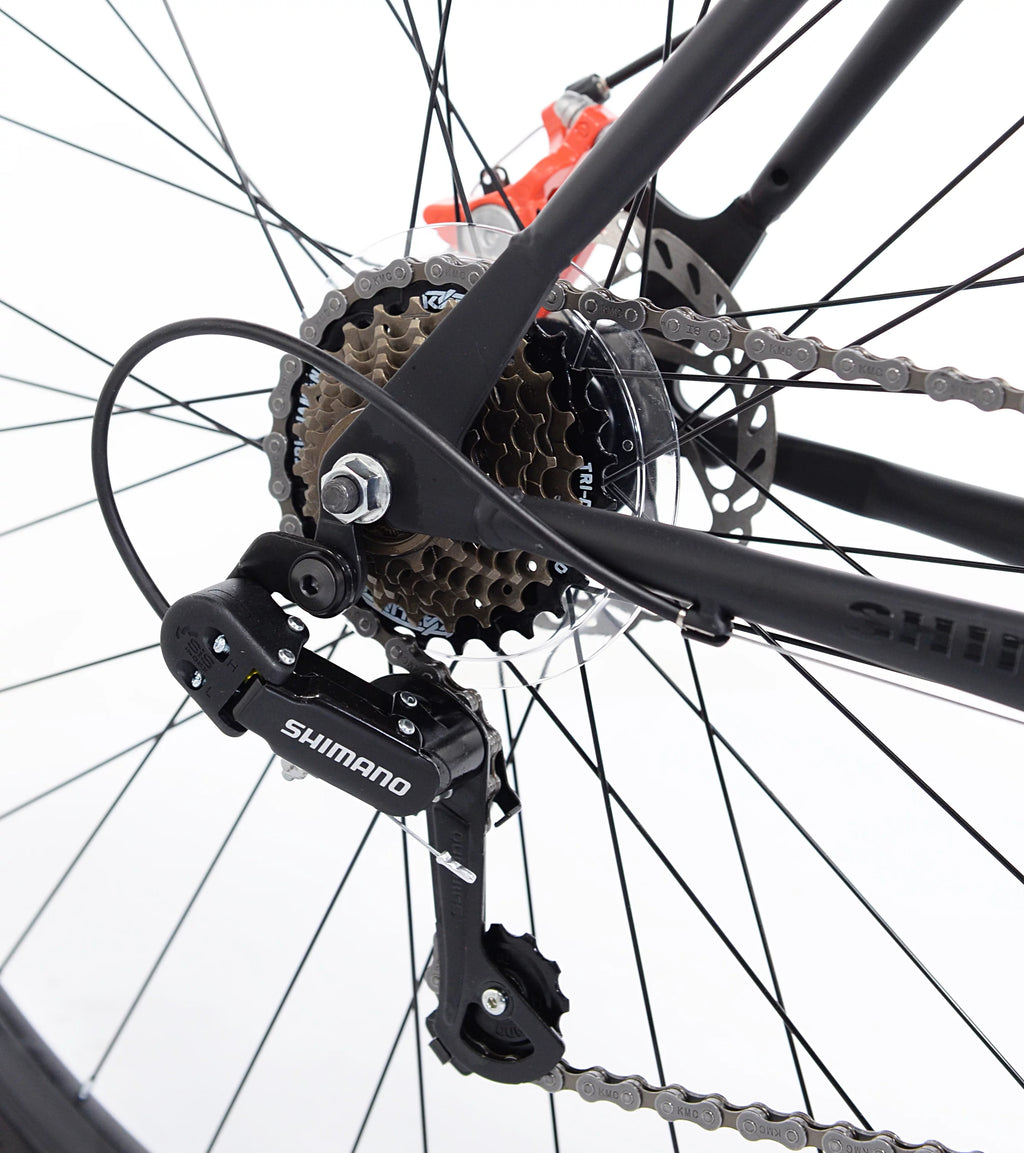 Black 700c Men's Gravel Road Bike A1134
