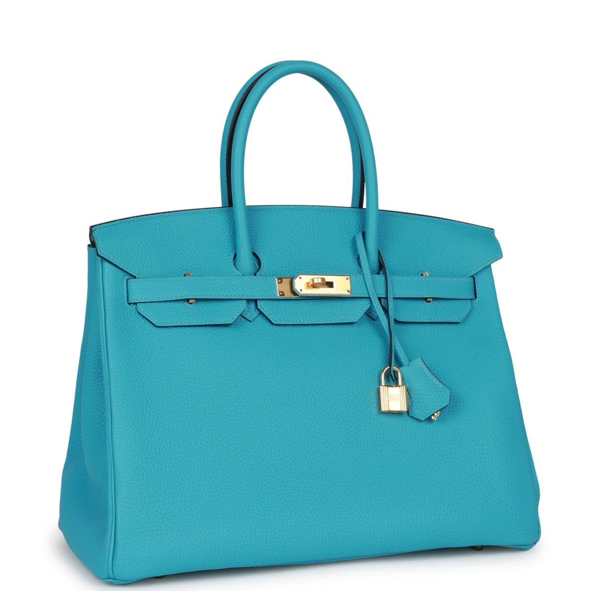 Birkin 35 Bleu de Nord Togo Goldhardware Y5483
