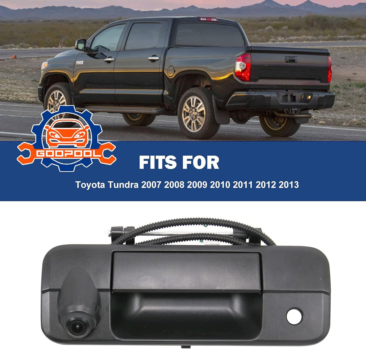 Tailgate Backup Camera Rear View Handle Pack of 2 A469