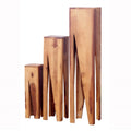 Set of 3 Sheesham Wood Pedestal Table Stand Y223