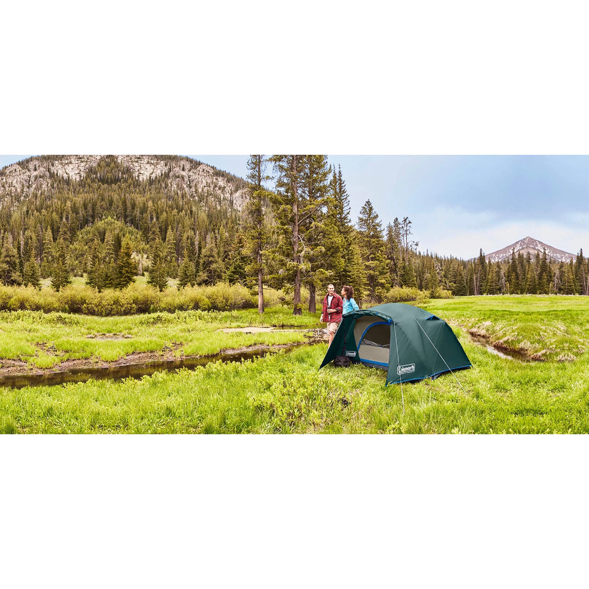 Camping Tent with Full Fly Vestibule I227