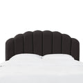 Black Velvet Headboard R31825