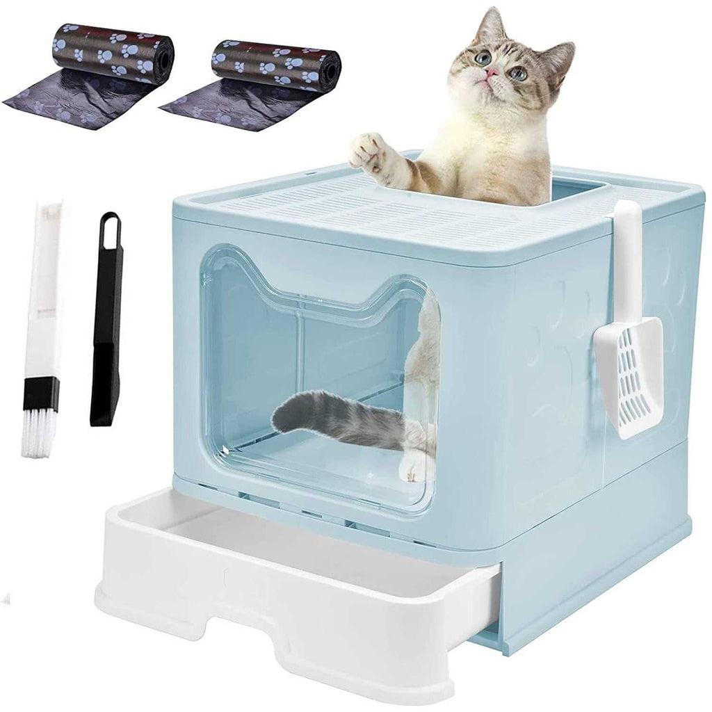 Enclosed Cat Litter Box J162