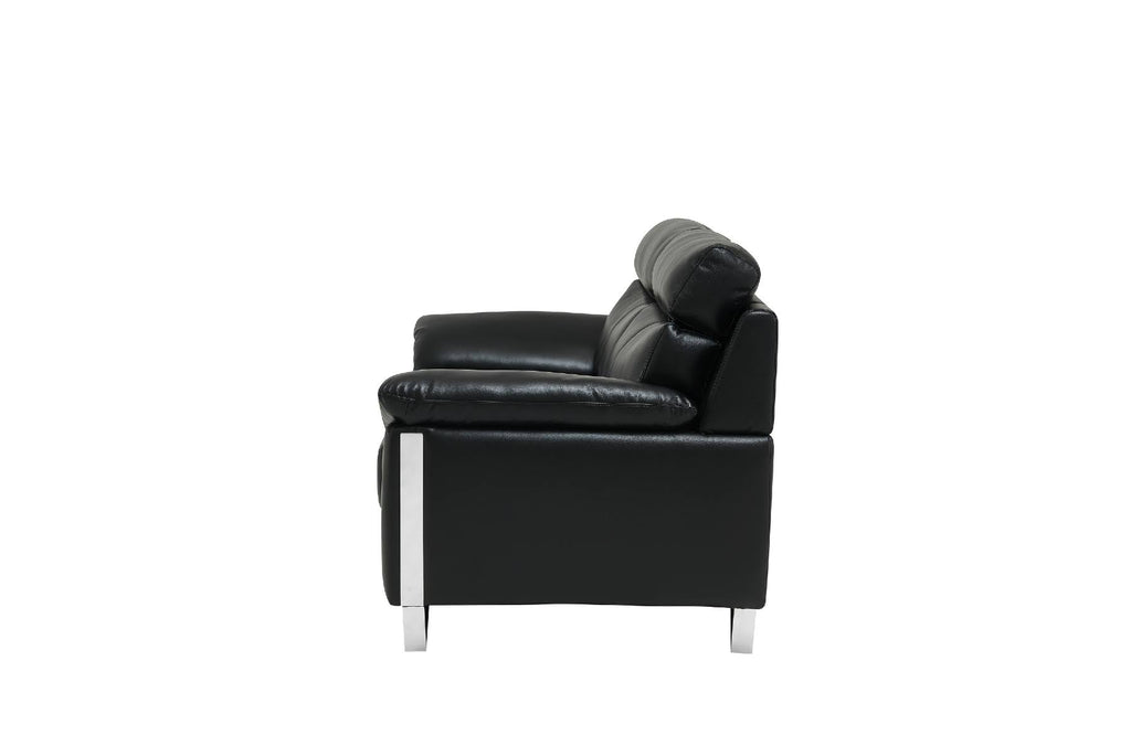 Grey Velvet Loveseat K21887