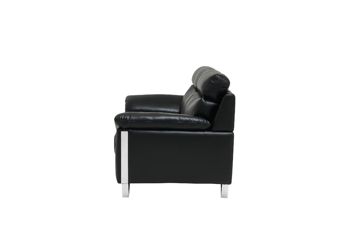 Grey Velvet Loveseat K21887