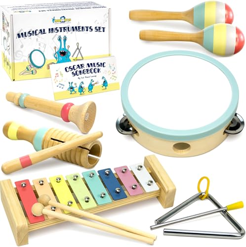 Wooden Musical Instruments Drum Set N4777