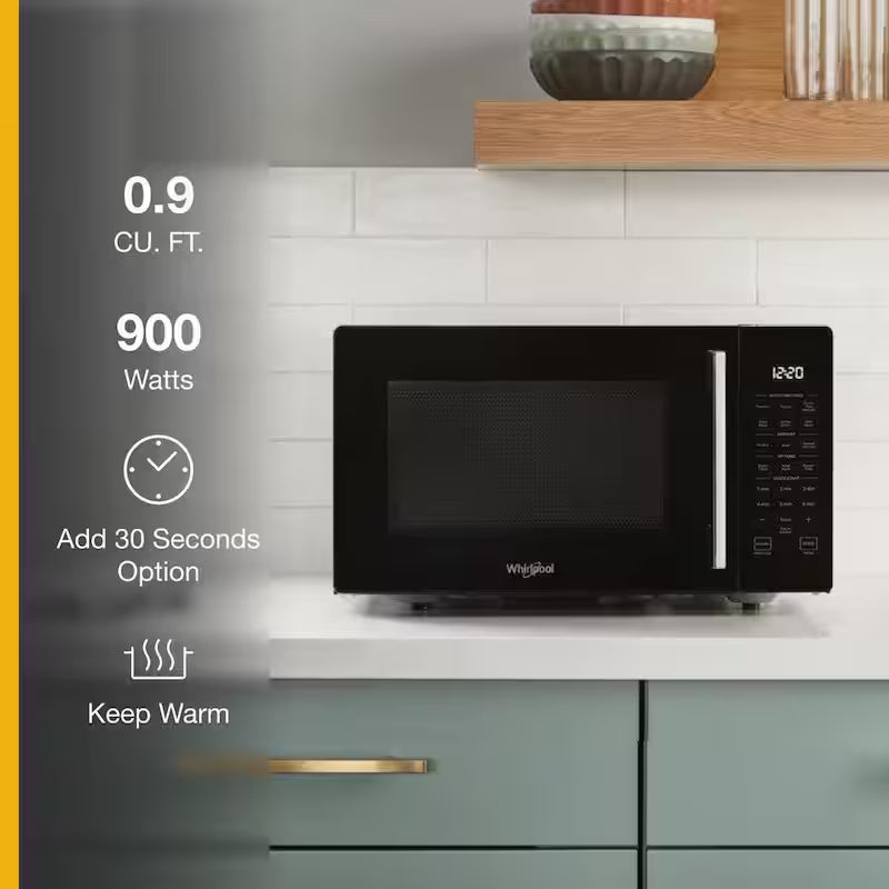 Black Countertop Microwave H410233