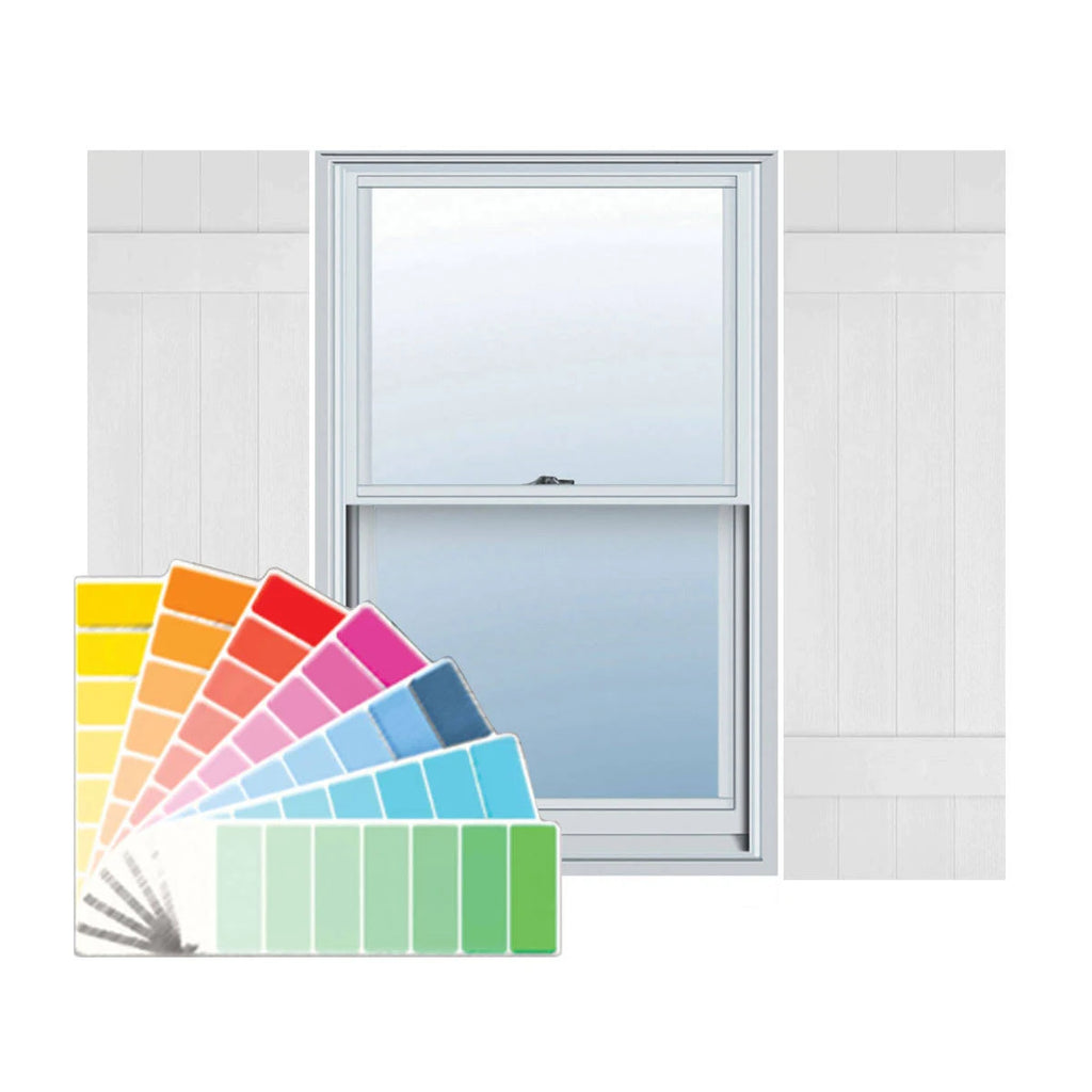 Board-n-Batten Shutters, Per Pair O54908