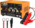 12V 0-10A Automatic Battery Charger and Maintainer with SAE Adapters, Battery Clamps and O-Ring Connectors M87258
