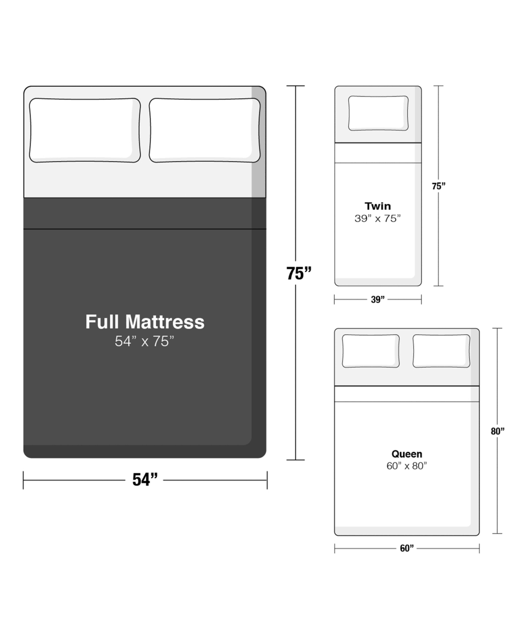 Copper Gel Infused Memory Foam Hybrid Mattress Full R793552